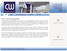 Tablet Screenshot of cwpharm.co.za